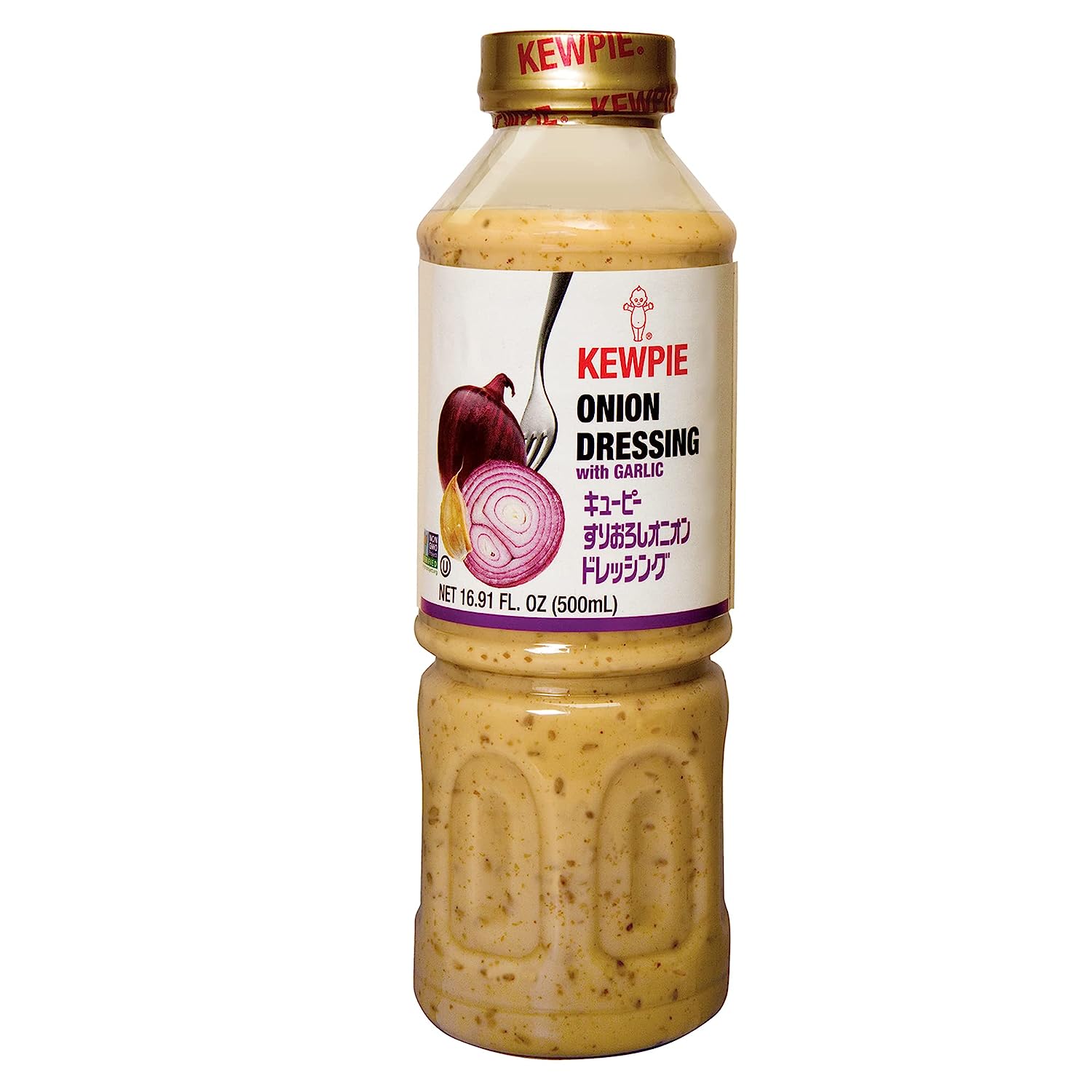 [KEWPIE] Kewpie Onion Dressing With Garlic Bold And Distinctive