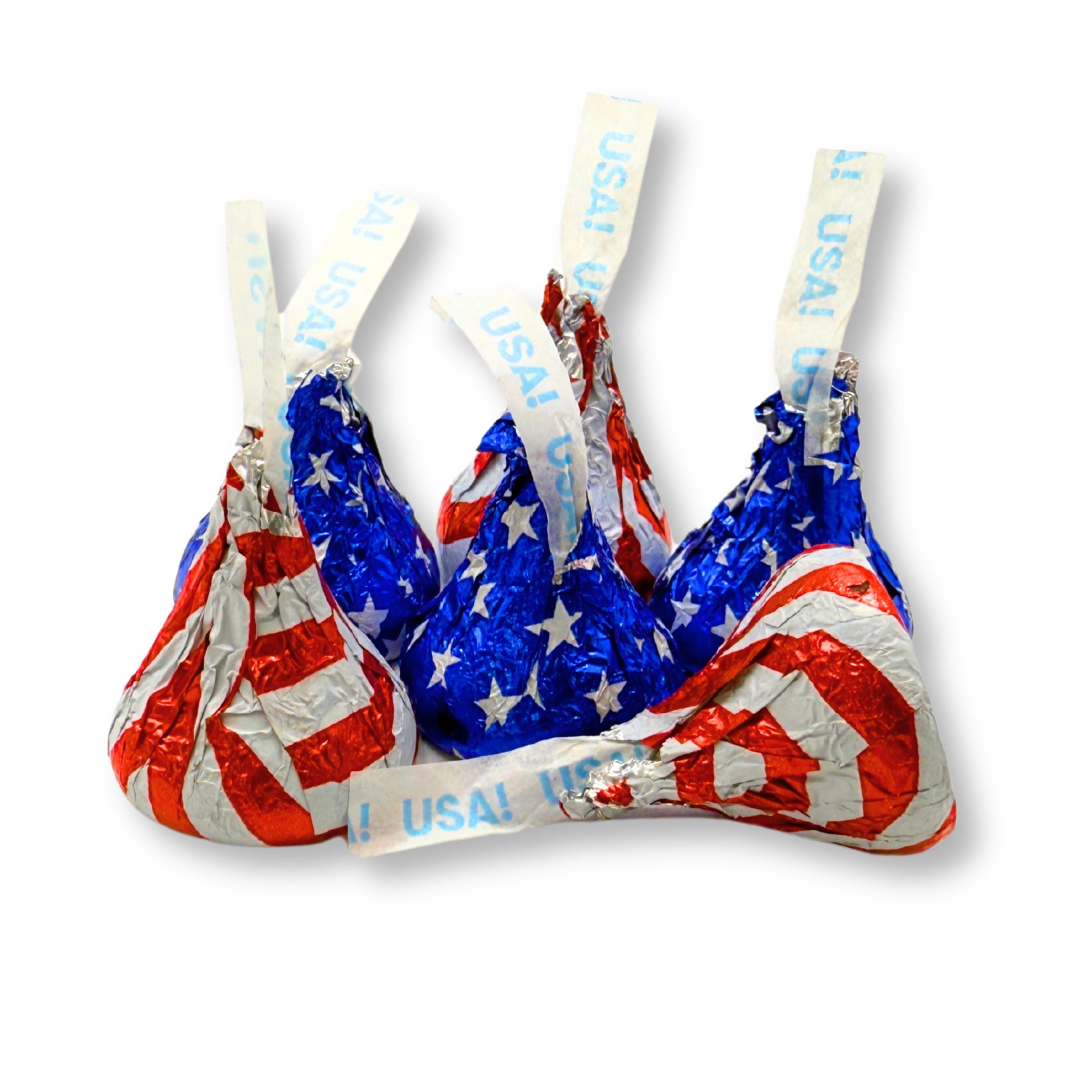 Hershey's Kisses Milk Chocolate – Patriotic Foils, Bulk Value Pack