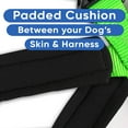 thumbnail image 5 of Pawtitas Padded Reflective Dog Harness Small Adjustable Green Dog Harness, 5 of 9