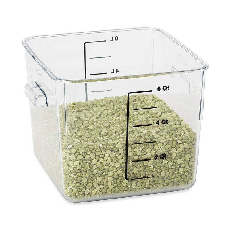 Rubbermaid® Round Storage Container - 6 Qt., Clear