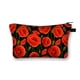 thumbnail image 2 of Bolsa de cosméticos con estampado de amapolas rojas para mujer, Bolso pequeño para maquillaje, neceser femenino de belleza, estuche de cosméticos qiuyongming unisex, 2 of 2