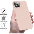 thumbnail image 5 of Compatible with iPhone 12 Pro Max Case 6.7 inch(2020),[Silky and Soft Touch Series] Premium Soft Liquid Silicone Rubber Full-Body Protective Bumper Case for iPhone 12 Pro Max (Pink), 5 of 14
