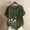 Army Green, variant on Runfenguu Women'S Athletic Shirts & Tees Basic Tees For Women Women'S Printed Button Short Sleeve T-Shirt Comfortable And Casual Loose Womens Summer Top
