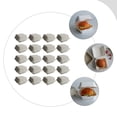 thumbnail image 4 of KAKOWELY 25pcs Biodegradable Burger Packing Boxes Fast Food Storage Boxes Burger Holder,6.1"X5.91"X3.23", 4 of 4