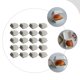 thumbnail image 3 of 25 cajas biodegradables para hamburguesas, cajas de almacenamiento de comida rápida, soporte para hamburguesas, 3 of 6