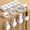 White-16, variant on Magnetic Cord Organizer, Easy Secure Adhesive Cable Management, Wire Holder Keeper Organizer Management, Hide Or Organize Phone USB Charger Cable for Home,Office,Car,Desk,Nightstand