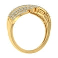 thumbnail image 2 of 1/2 Carat Bypass Statement Diamond Ring in 10K Yellow Gold (Ring Size 8.5) (I1-I2 Clarity), 2 of 4