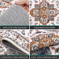 thumbnail image 5 of Farmhouse Kitchen Rugs Sets of 3, Boho Kitchen Rugs Non Slip Washable, Kitchen Mats for Floor Set of 3 for Kitchen Entryway Hallway Laundry Room, 5 of 6