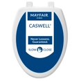 thumbnail image 1 of Asiento de inodoro Mayfair Caswell 1880SLOW 000 alargado blanco, 1 of 6