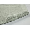 thumbnail image 5 of Better Trends 20" x 20" U-Shape Toilet Rug, 100% Cotton Soft Reversible Tufted Bathroom Rug, Contour Mat, Water Absorbent, Machine Washable, Toilet Base Rug (Dark Sage) Edge Collection, 5 of 6