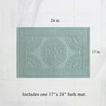 thumbnail image 6 of Marine Blue, Medallion, 17x24 in Bath Rug, Jean Pierre, 6 of 8