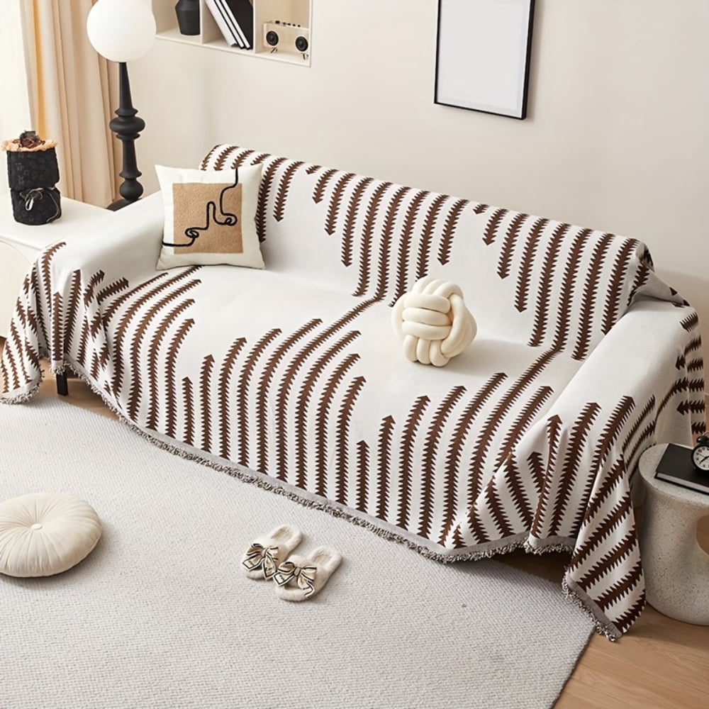ATJIA Boho Sofa Covers Couch Covers Pet Friendly Soft Thick Non Slip Couch Cover for Dogs Washable Couch Cover