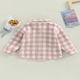 thumbnail image 4 of Chemise Garçon Manches Longues Col Rabattu à Carreaux Boutons Automne pour Usage Quotidien Décontracté, 4 of 7