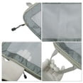thumbnail image 3 of Unique Bargains 1 Pc Mesh Packing Cube for Luggage 11.81"x4.72"x14.96" Gray, 3 of 6