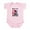 Petal Pink, variant on CafePress - ROCKIN' ROBIN Infant Bodysuit - Baby Light Bodysuit, Size Newborn - 24 Months