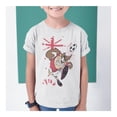 thumbnail image 4 of Playera Fan Army Looney Tunes Talla 6 Taz Mundial Australia Manga Corta Blanca, 4 of 4