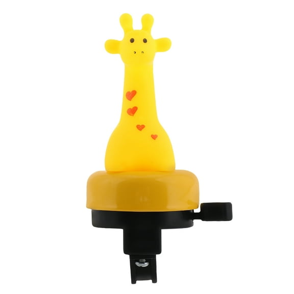RENACLIPY Yellow Bike Bell with Loud Sound and Cute Deer Design for Bicycle Accessories