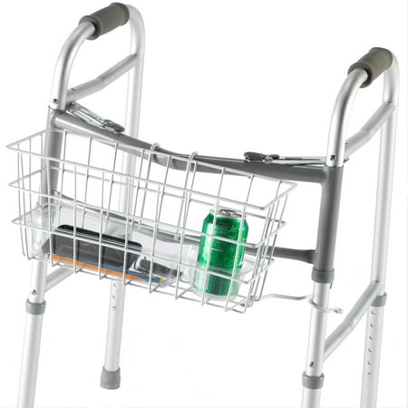 - PCP Wire Basket For Dual Release Walker, White,