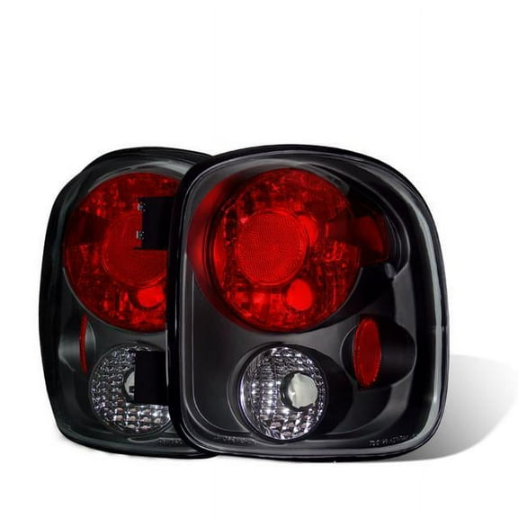 CG CHEVY SILVERADO/SIERRA STEPSIDE 99-02 TAILLIGHT BLACK 03-CLS9901TLAG4JM PAIR
