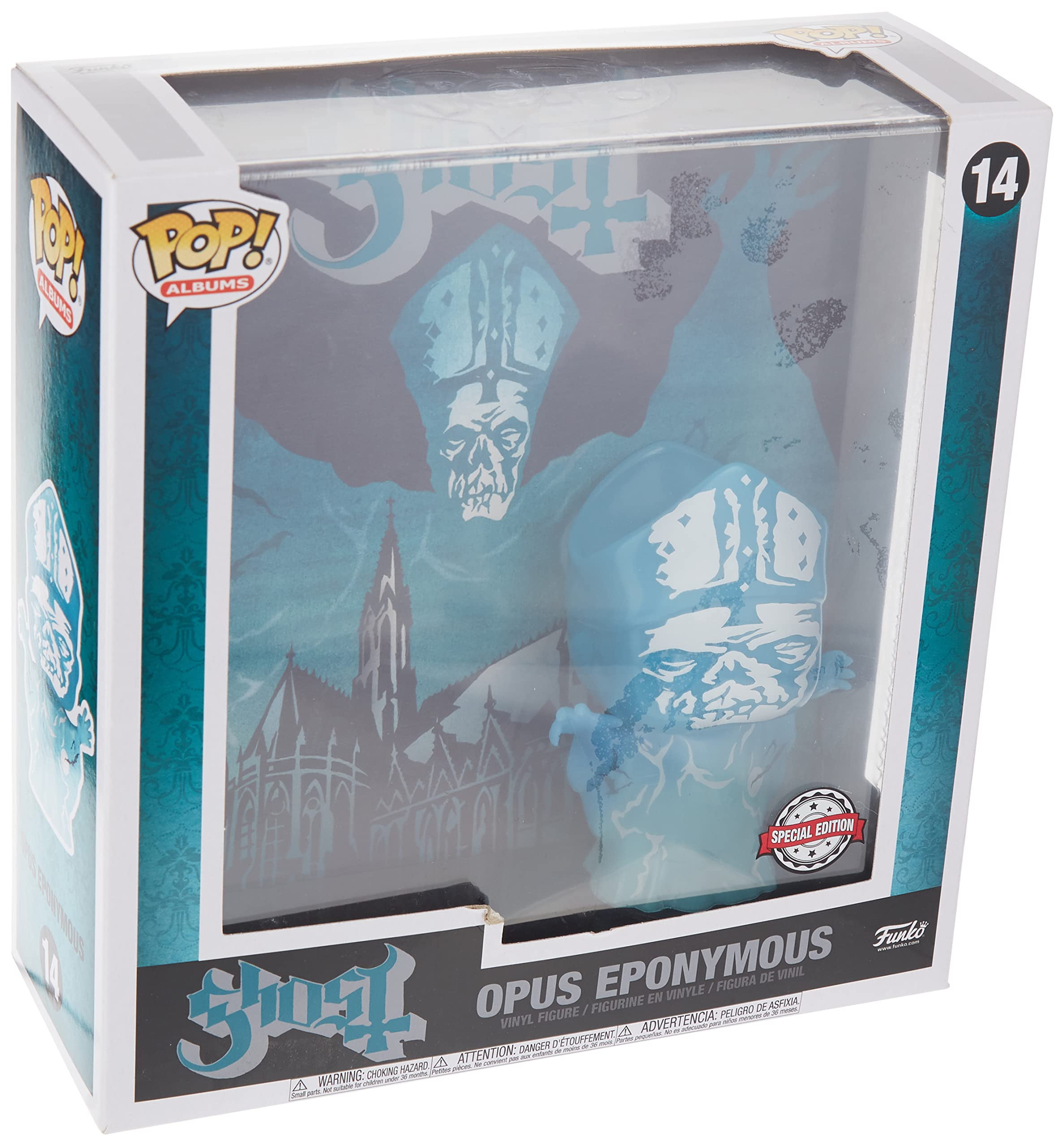 Funko Pop! Rock Albums: Ghost - Opus Eponymous Album Figure with Case