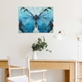 thumbnail image 5 of FCXZI Fashion Fairy Butterfly Collage Wall Art Poster Illustration Vintage Butterfly Canvas Picture for Living Room Office Bedroom Room Art Printing Set 16x12in, 5 of 6