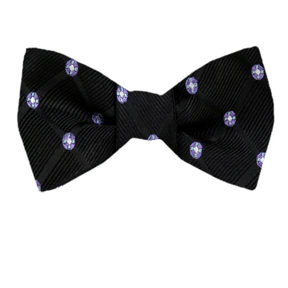 Mens Silk Designer Self Tie Bow Tie