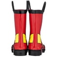 thumbnail image 2 of Disney Cars Kid's Lightening Mcqueen Boy's Red Rubber Rain Boots - Size 5 Toddler, 2 of 7