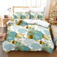 thumbnail image 3 of 2024 Luxury Gold Floral Duvet Cover Bohemian Leaves Bedding Set Microfiber Exotic Geometric Comforter Cover King For Kids Adult, 3 of 7