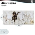 thumbnail image 4 of Stupell Industries Dancing Horses Abstract Scene Canvas Wall Art, design by Lorenzo Collective, 4 of 8