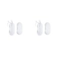 thumbnail image 1 of sweethay Sombra de ojos Poliéster simple Fácil de usar Venda para los ojos Multifuncional al aire libre Conveniente Útil Cubre ojos para Blanco 2Conjunto, 1 of 6