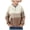 Coffee, variant on Boys Long Sleeve Kids' Quarter Length Zipper Collar Pullover Sweater Boys' Long Sleeve Cotton Knit Top(Gray,10-11 Years)