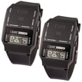 thumbnail image 1 of Reloj para ciegos SoniHour 2Pzas Reloj Parlante Pantalla digital Idioma: Español Longitud 24 cm Ancho 3.6cm Negro., 1 of 2
