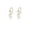 B-18K Gold, variant on Solid 925 Sterling Silver Flower Crawler Cuff Earrings Wraps for Women Teens Flower Wrap Earrings Climber