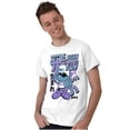 thumbnail image 3 of The Smurfs Cool Kanji Born Fly Men's Graphic T Shirt Tees Brisco Brands L, 3 of 5