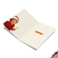 thumbnail image 2 of Funny Christmas Greeting Card with 5 x 7 Inch Envelope (1 Card) Merry Christmas Holiday Christmas Spirit - Woman with Holiday Spirits Bottle, 2 of 6