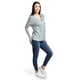 thumbnail image 2 of Sueter acanalado de manga larga Roman Fashion /Juvenil, 8930 (Gris) gris EG, 2 of 4