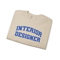thumbnail image 3 of Interior Designer Sweatshirt Gifts Crew Neck Shirt Long Sleeve Unisex, 3 of 7