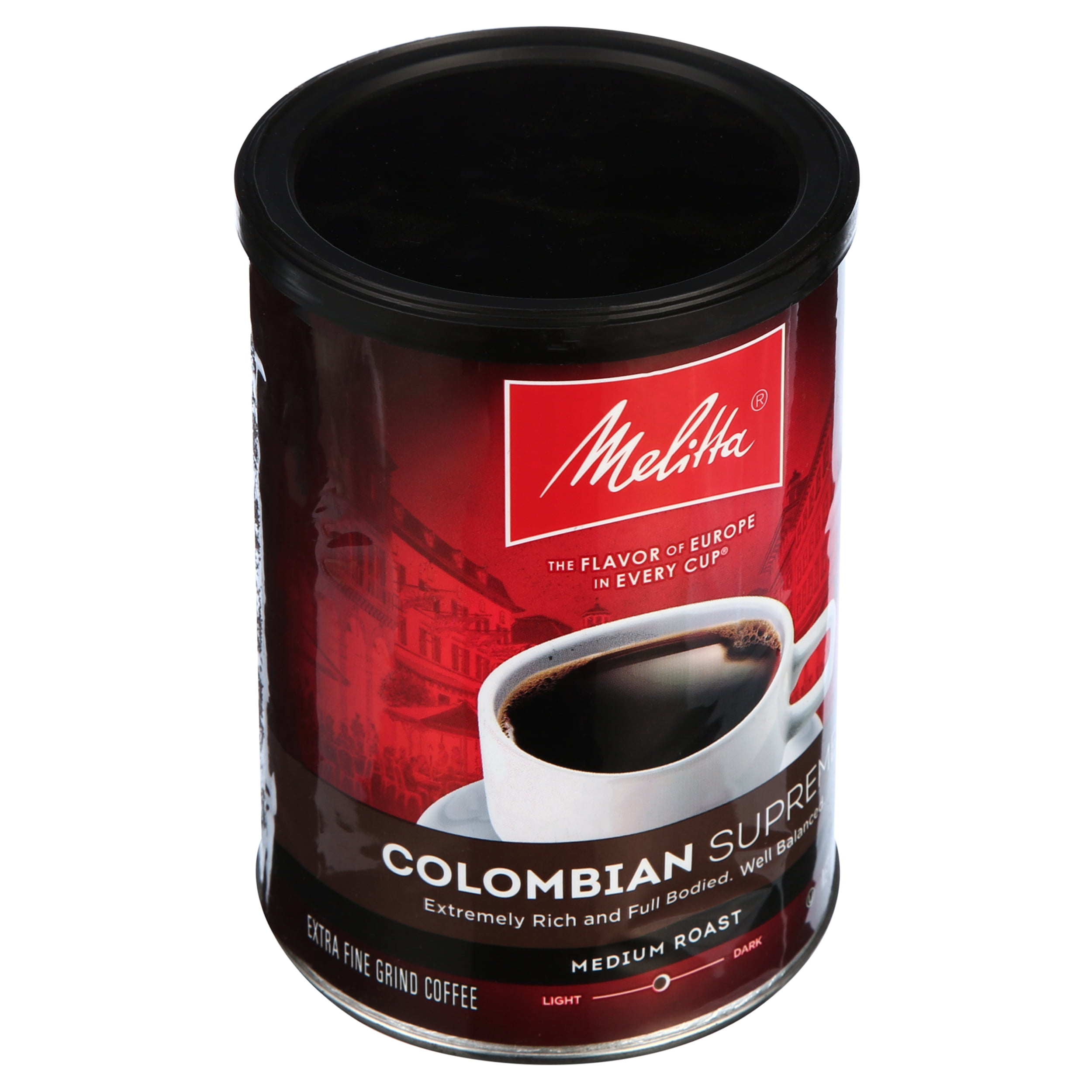 Melitta® Colombian Supreme Ground Coffee, Medium Roast, 11 oz. Canister