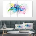 thumbnail image 1 of Illustration Aquarelle d'Iris - Grande Impression sur Toile d'Animaux, 1 of 4