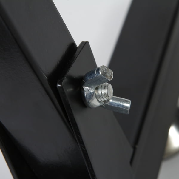 Alvantor Triple Folding Guitar and Bass Holder Rack Stand with Neoprene Protection, Black