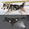 thumbnail image 1 of Fairnull Reflective Pet Harness Dog Harness for Large Dogs Adjustable Pet Chest for Outdoor Night Walking, 1 of 7