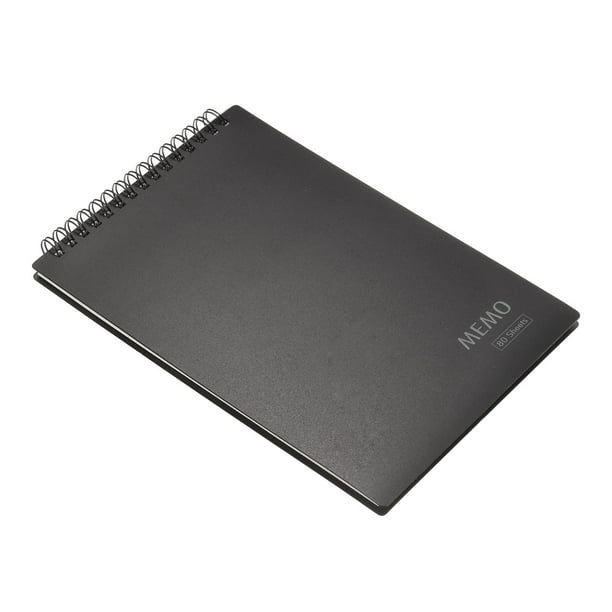 Uxcell A5 Top Note Pad 5x8 Inch 80 Sheets Grid Paper Spiral Notebook