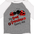 thumbnail image 4 of Inktastic My Great Grandma Loves Me with Cute Ladybugs Boys or Girls Long Sleeve Baby Bodysuit, 4 of 5