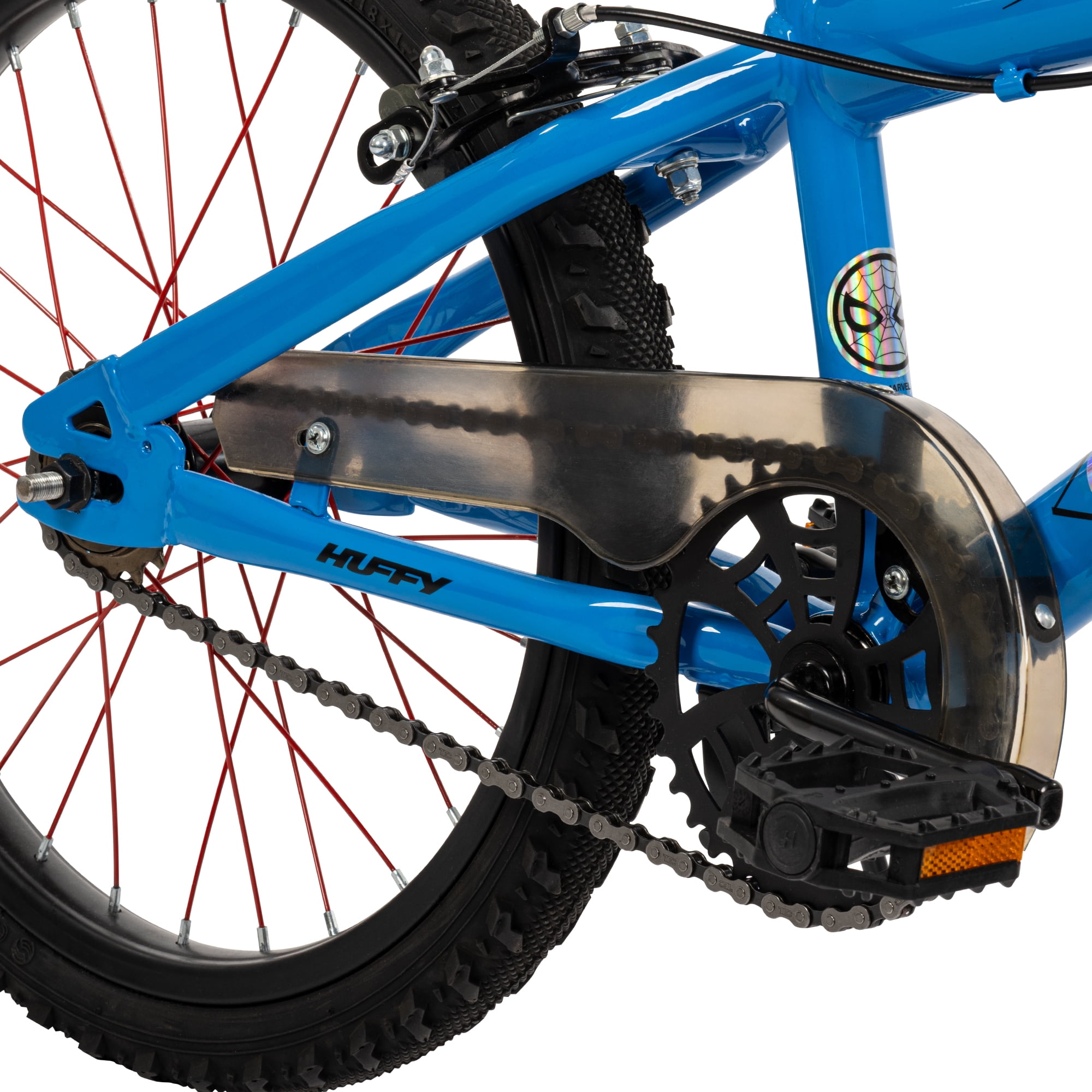 Huffy 18-inch Marvel Spiderman Bike for Boys, Red and Blue