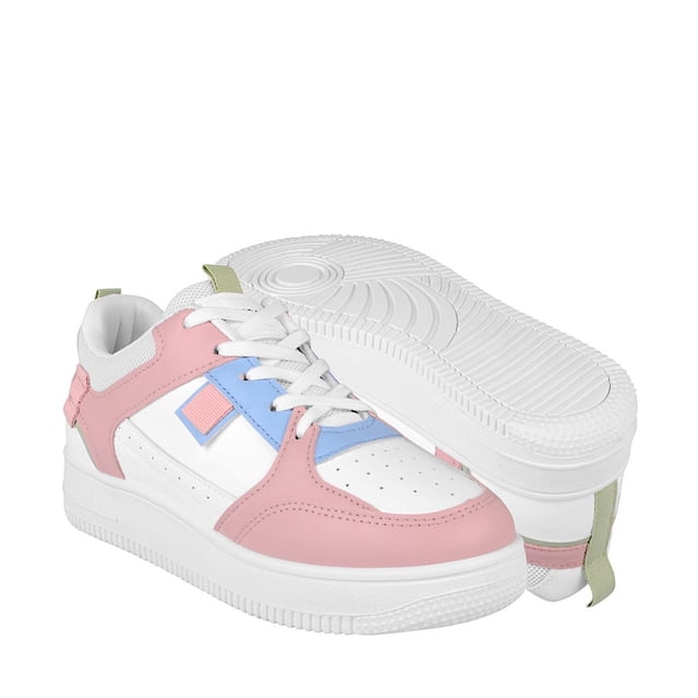 TENIS DAMA VIA URBANA SPW030 Simipiel Blanco