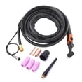 thumbnail image 2 of Arc Welding Torch Kit, Welding Torch Head TIG-17 M16x1.5 Air Interface Flexible Head Welding Equipment  For Welding, 2 of 8