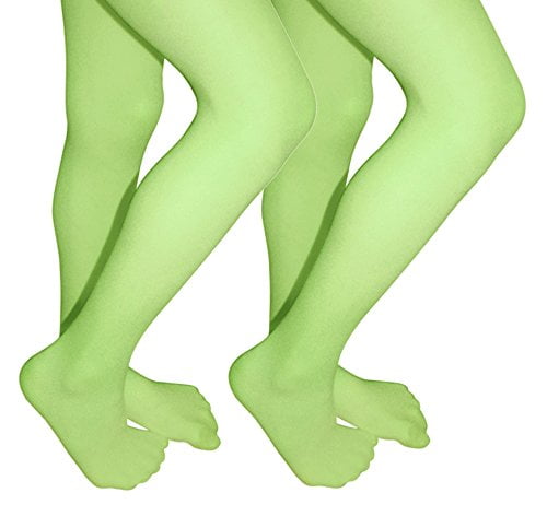 lime green baby tights