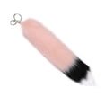 thumbnail image 1 of Llavero con cola de peluche, colgante para coche, juguete portátil Rosa, 1 of 9