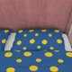 thumbnail image 3 of Azul Polka Dot Funda Nórdica Ropa de cama geométrica, Mid Century Modern Bedroom Set,, 3 of 6