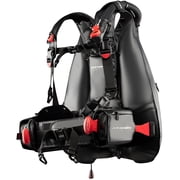 BC2, Black - Med/Lg w/AI Inflator (Red,SS)